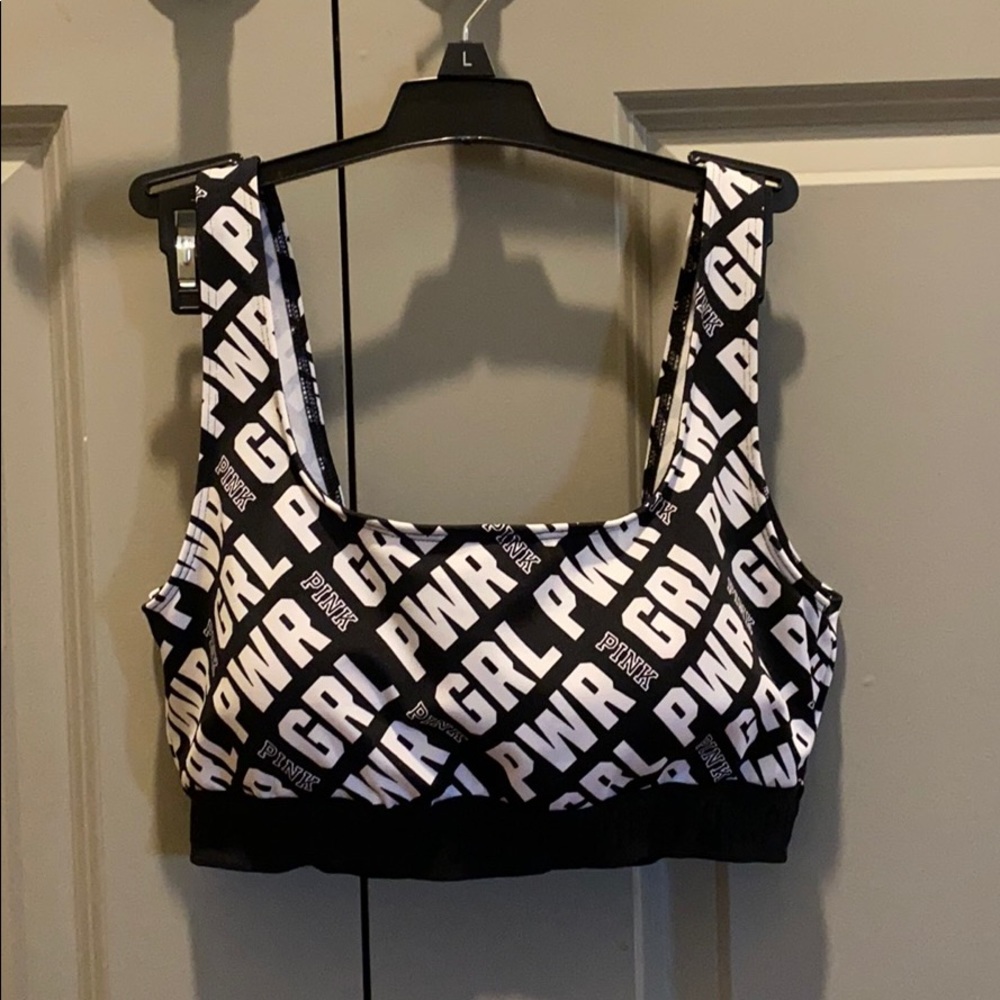 PINK VS padded sports bra